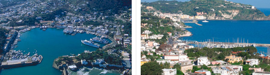 Panoramica su Casamicciola Terme